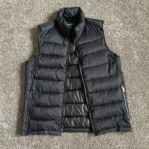 Kenneth Cole New York | Black Zip-up Puffer Vest Size Small for Men